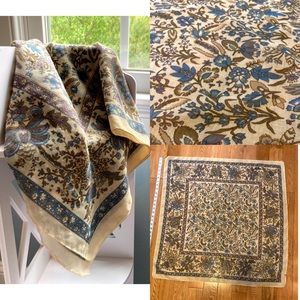 Antique Floral Scarf